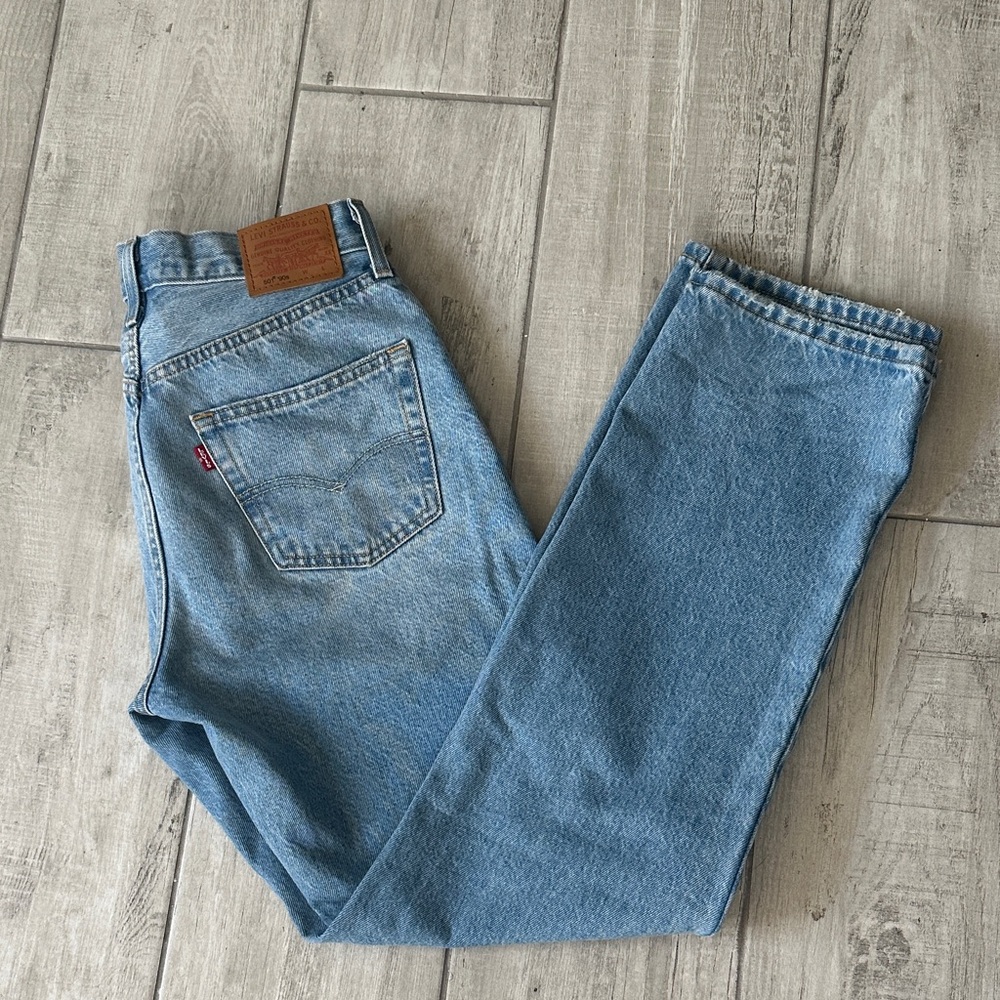 Levi's Light Blue Flare Jeans